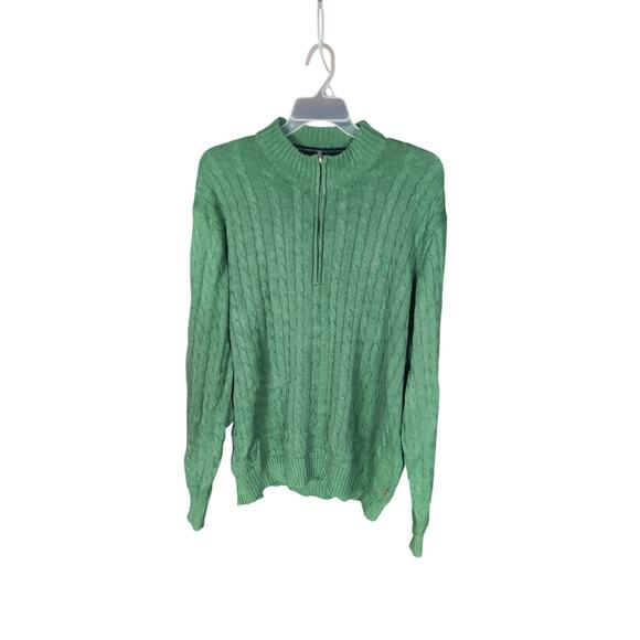 Izod quarter zip sweater men's 2X - Picture 1 of 3
